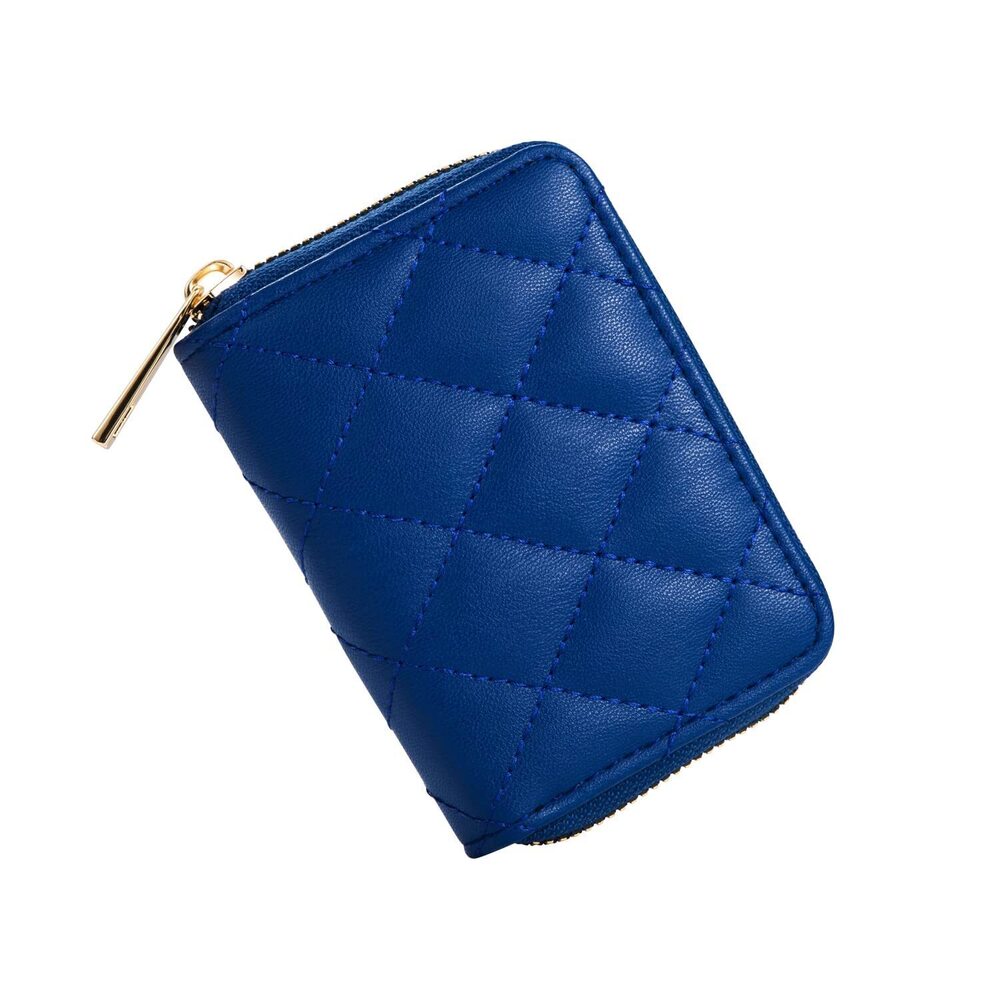 4052 RFID Small Wallet Mini Credit Card Holder Organizer Case with Zipper